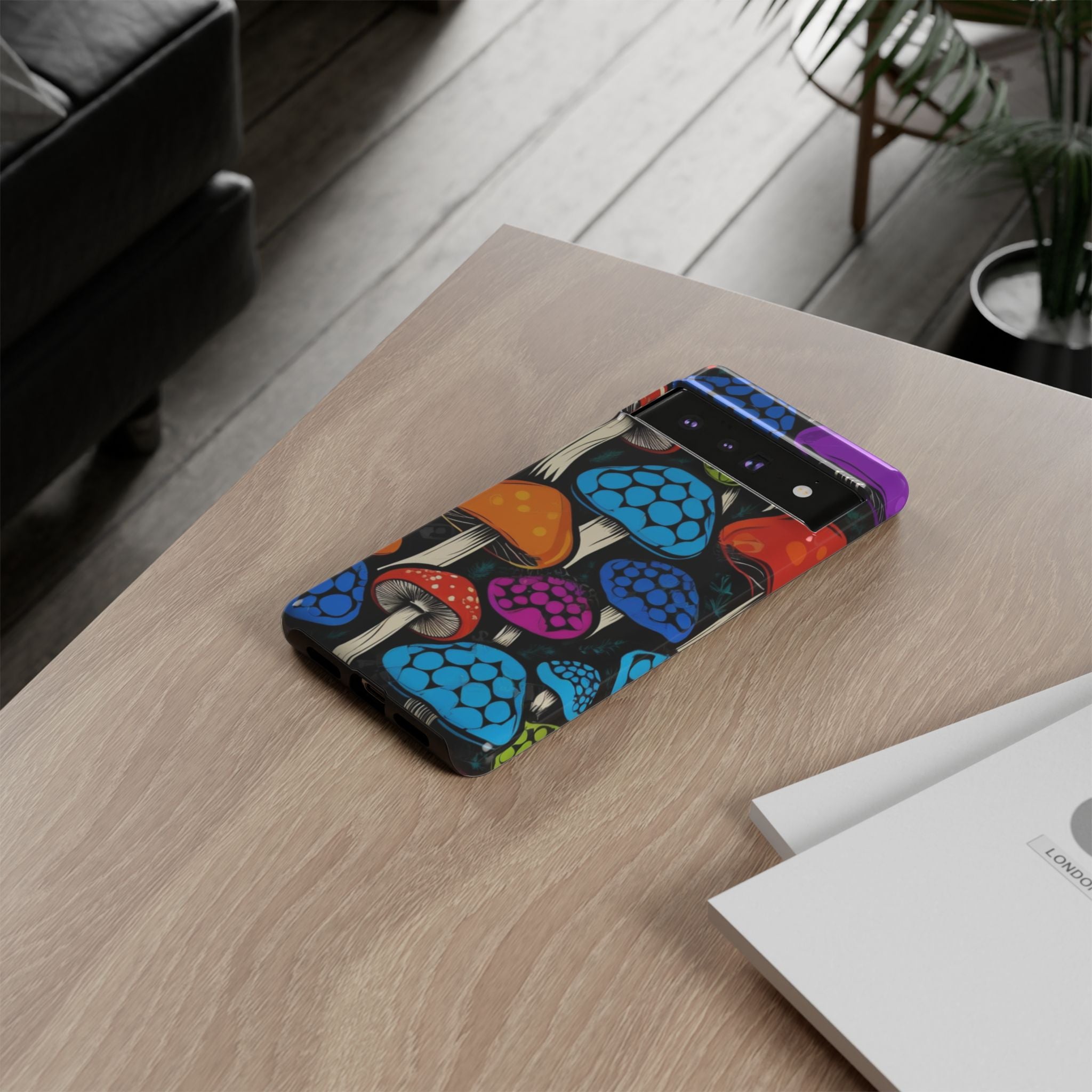 🍄 Shroom Pop iPhone Case – Protect Your Phone in Psychedelic Style 🌈📱