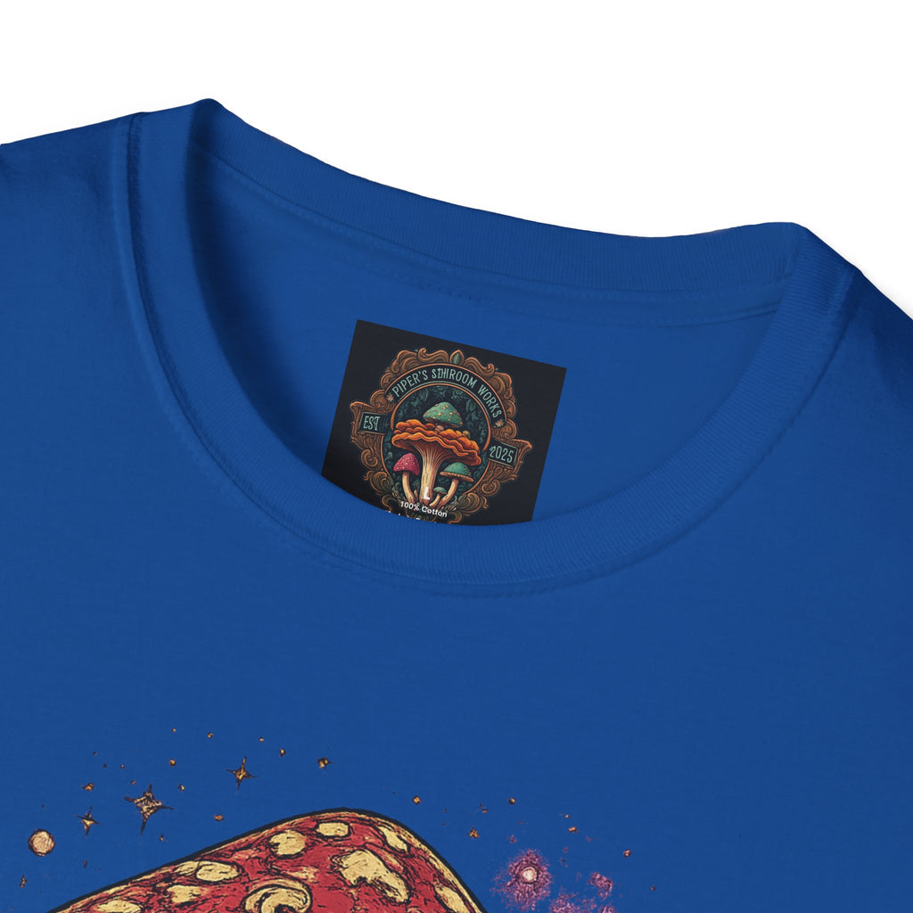 Mushroom Illustration T-Shirt – Vintage Red Toadstool Graphic