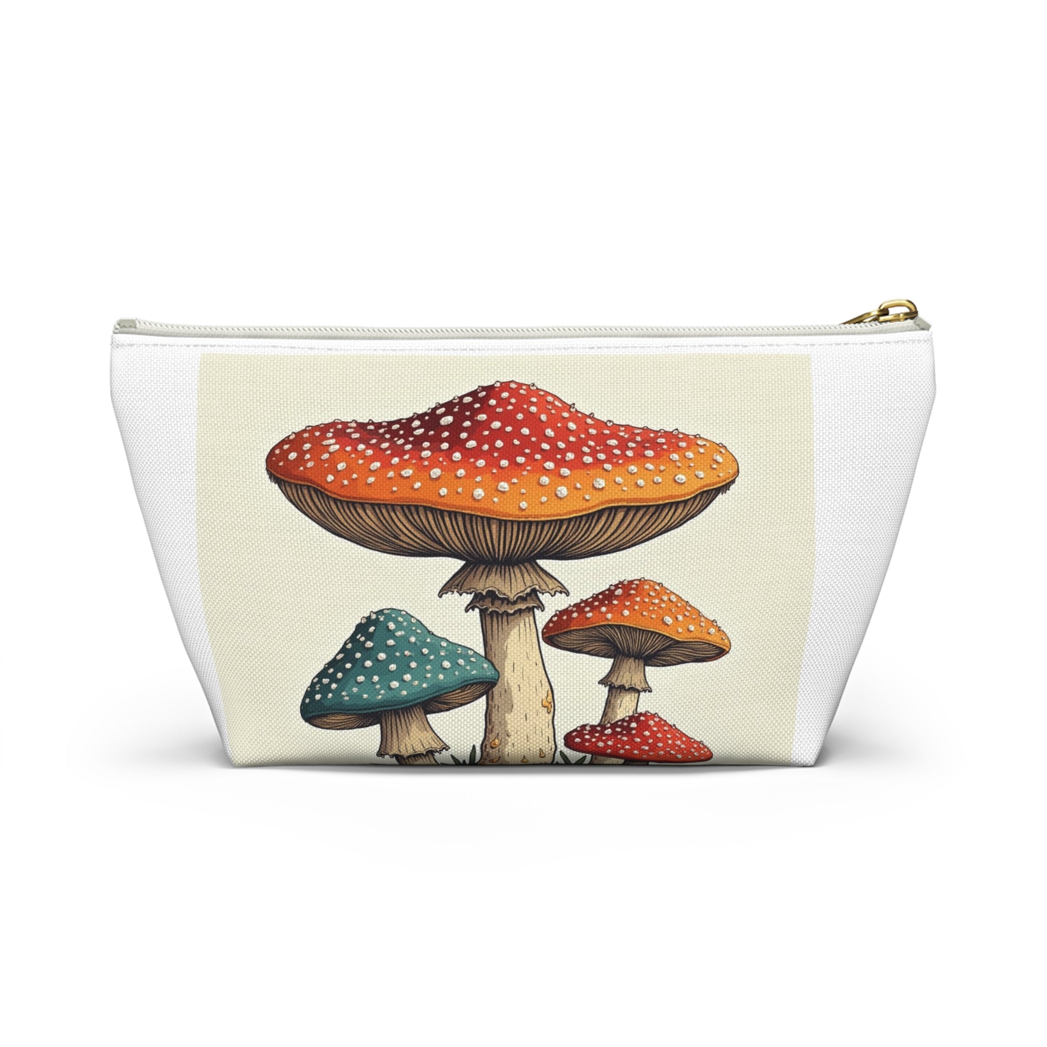 🍄 "Fungi Finds" Zipper Pouch – Carry the Magic with You  Because your essentials deserve a home that's just as enchanting.