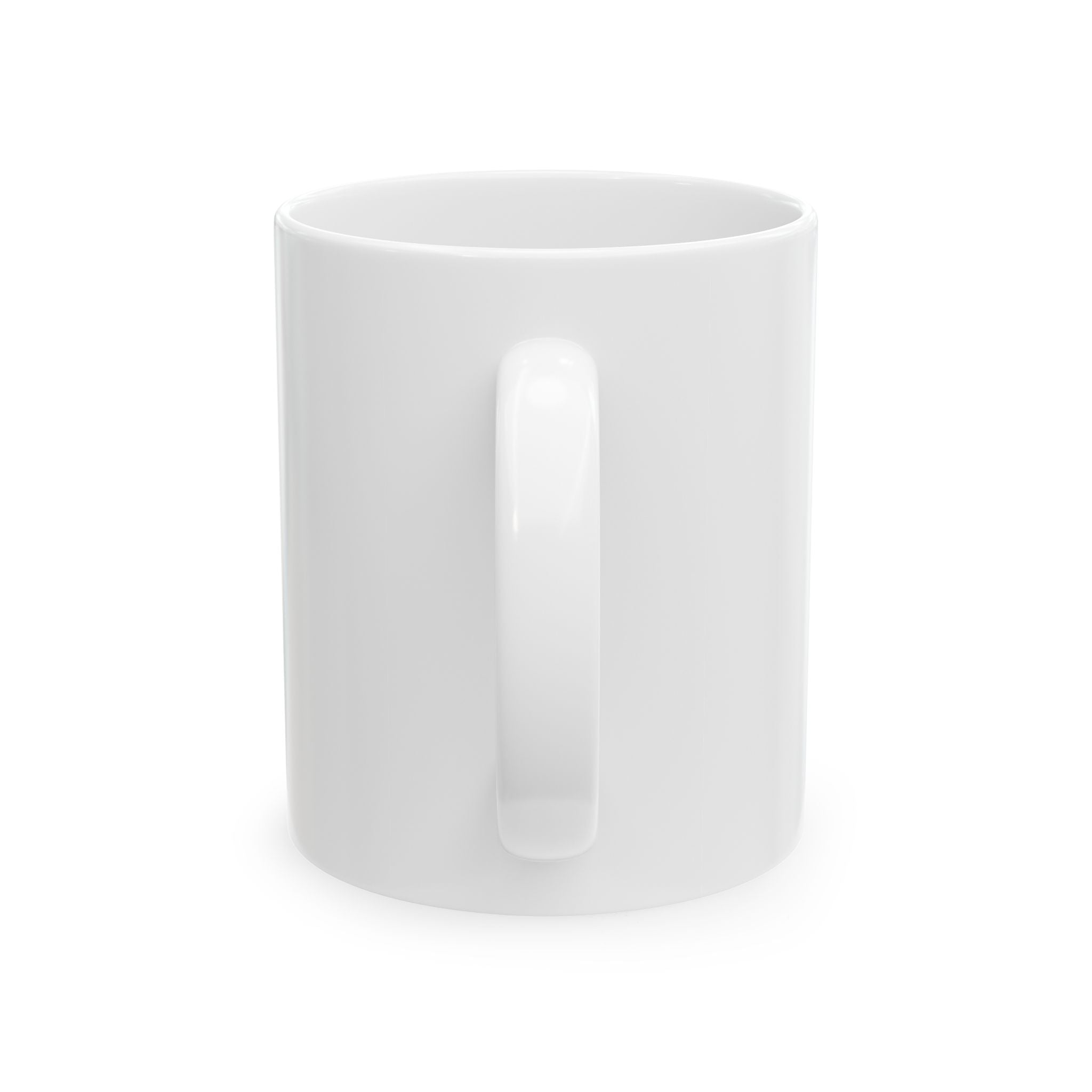 Mug: Toadstool Mushroom Ceramic Mug — Cute Red Polka Dot Mushroom Coffee Cup (11oz/15oz)