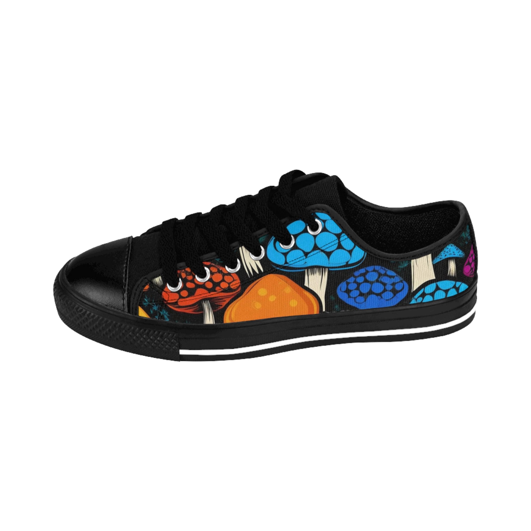 🍄 Psychedelic Stroll Low-Top Sneakers – Step Into Your Story