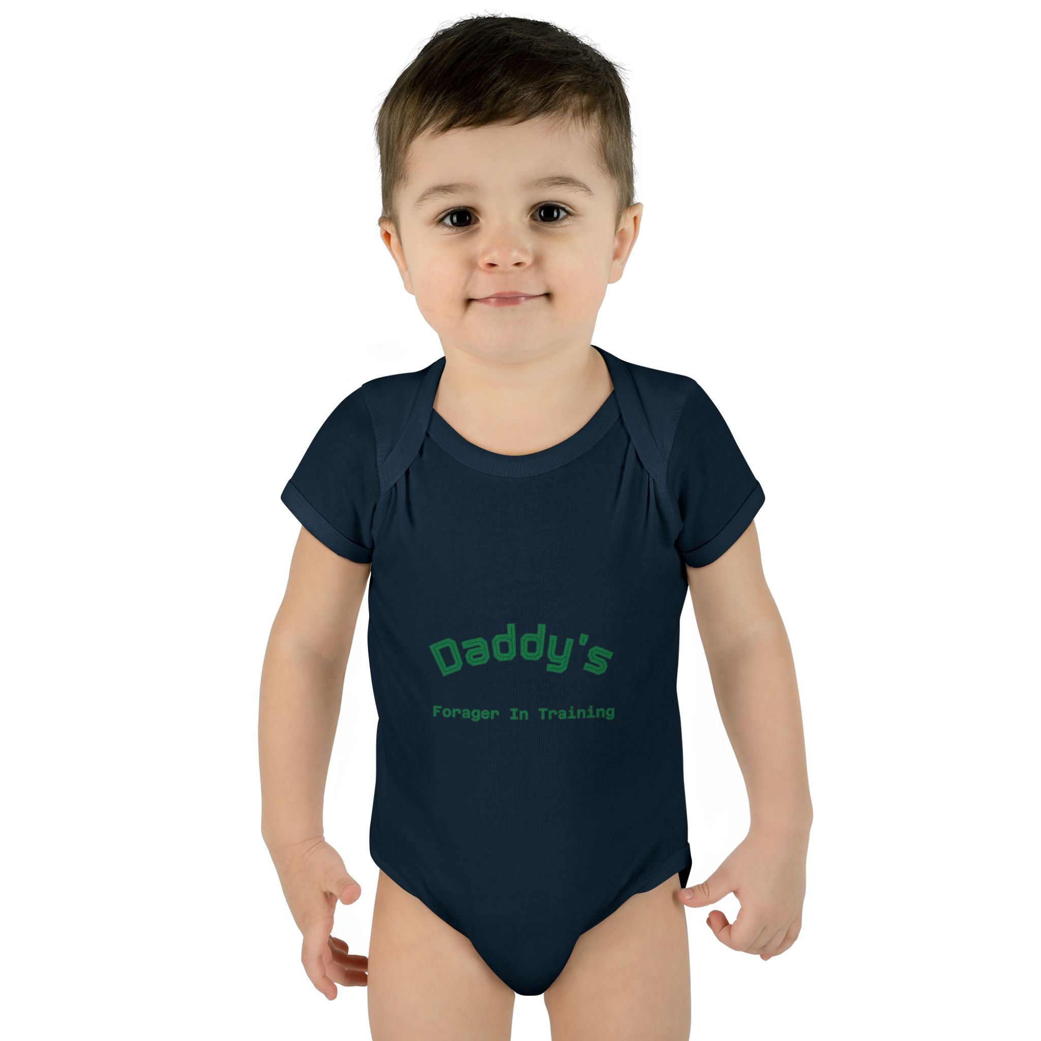🍄👶 “Forest Friends” Baby Bodysuit One Piece