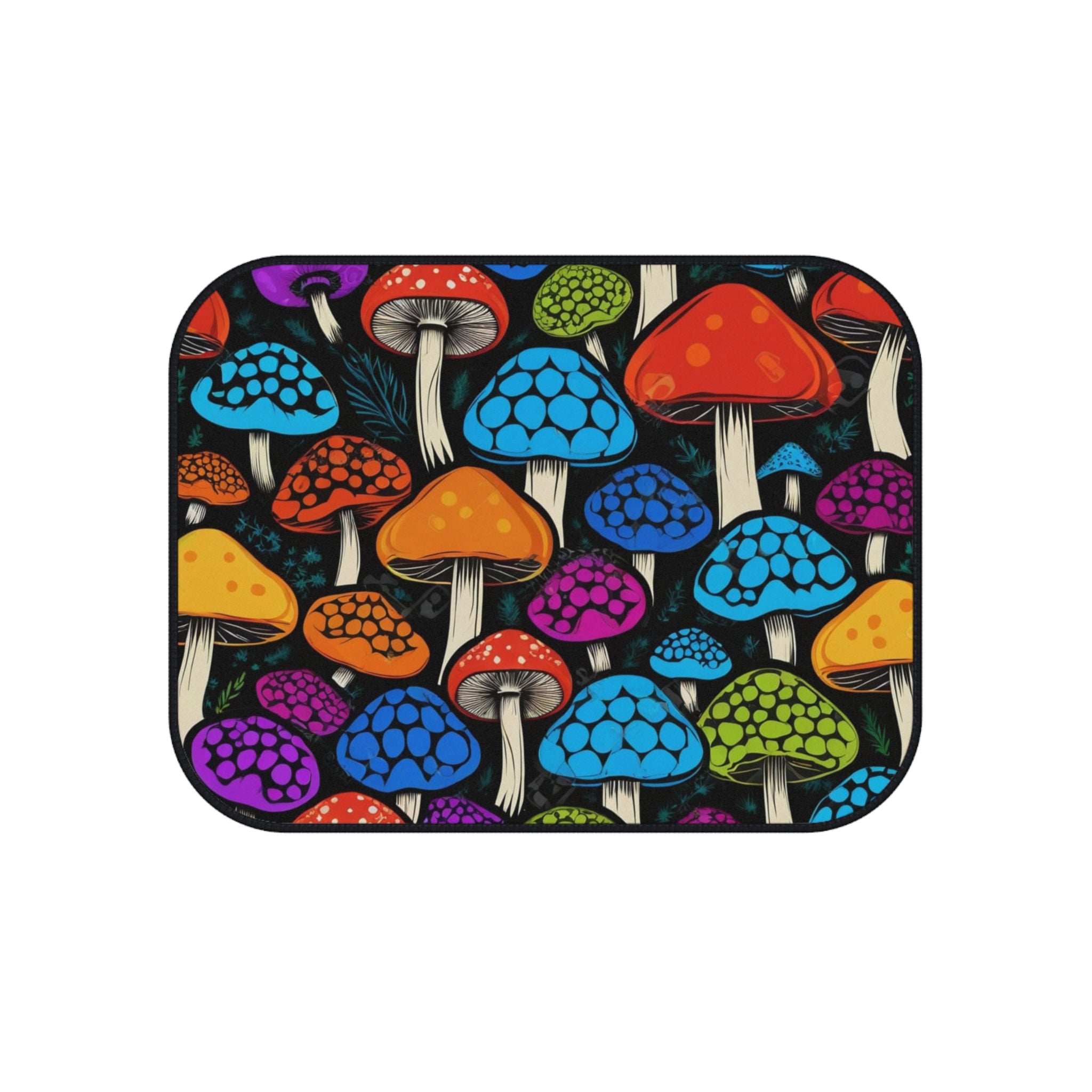 🍄 Funky Fungi Pop Floor Mat Set 🎉🚘 4-piece set🍄