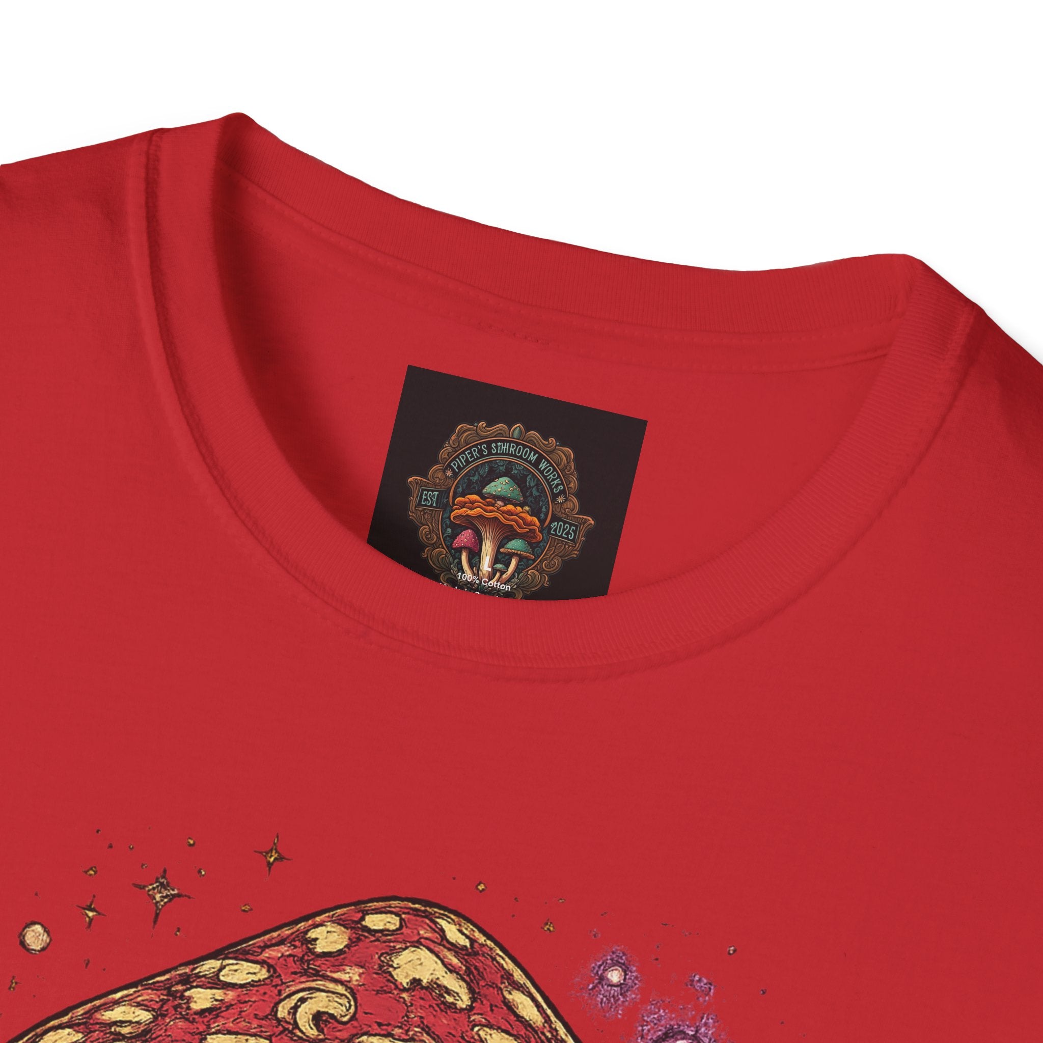 Mushroom Magic T-Shirt — Vintage Red Toadstool Illustration