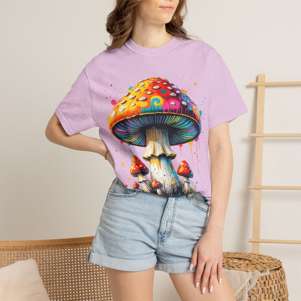 Lake Oswego Mushroom T-Shirt — Vintage Nature & Psychedelic Fungi Design