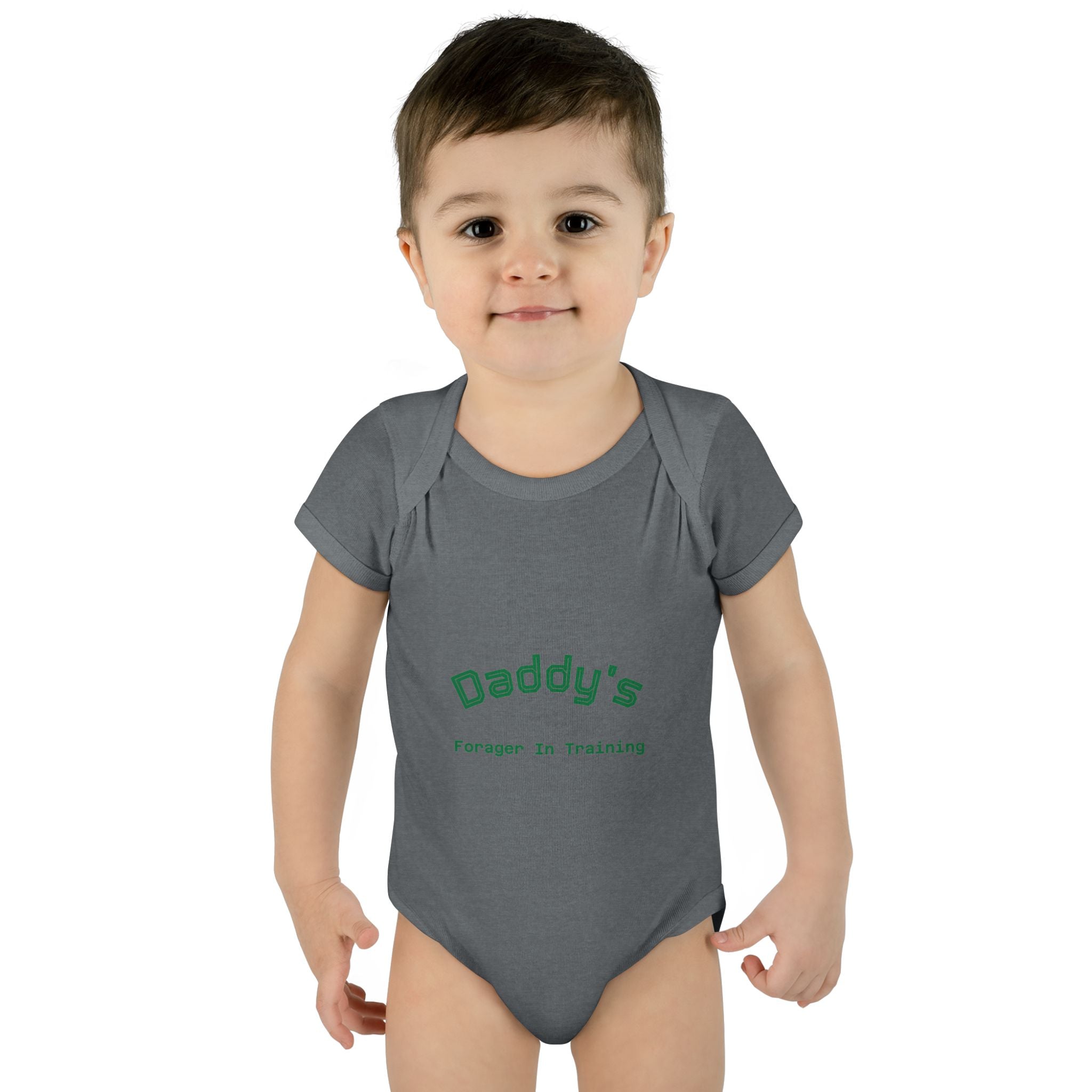 🍄👶 “Forest Friends” Baby Bodysuit One Piece