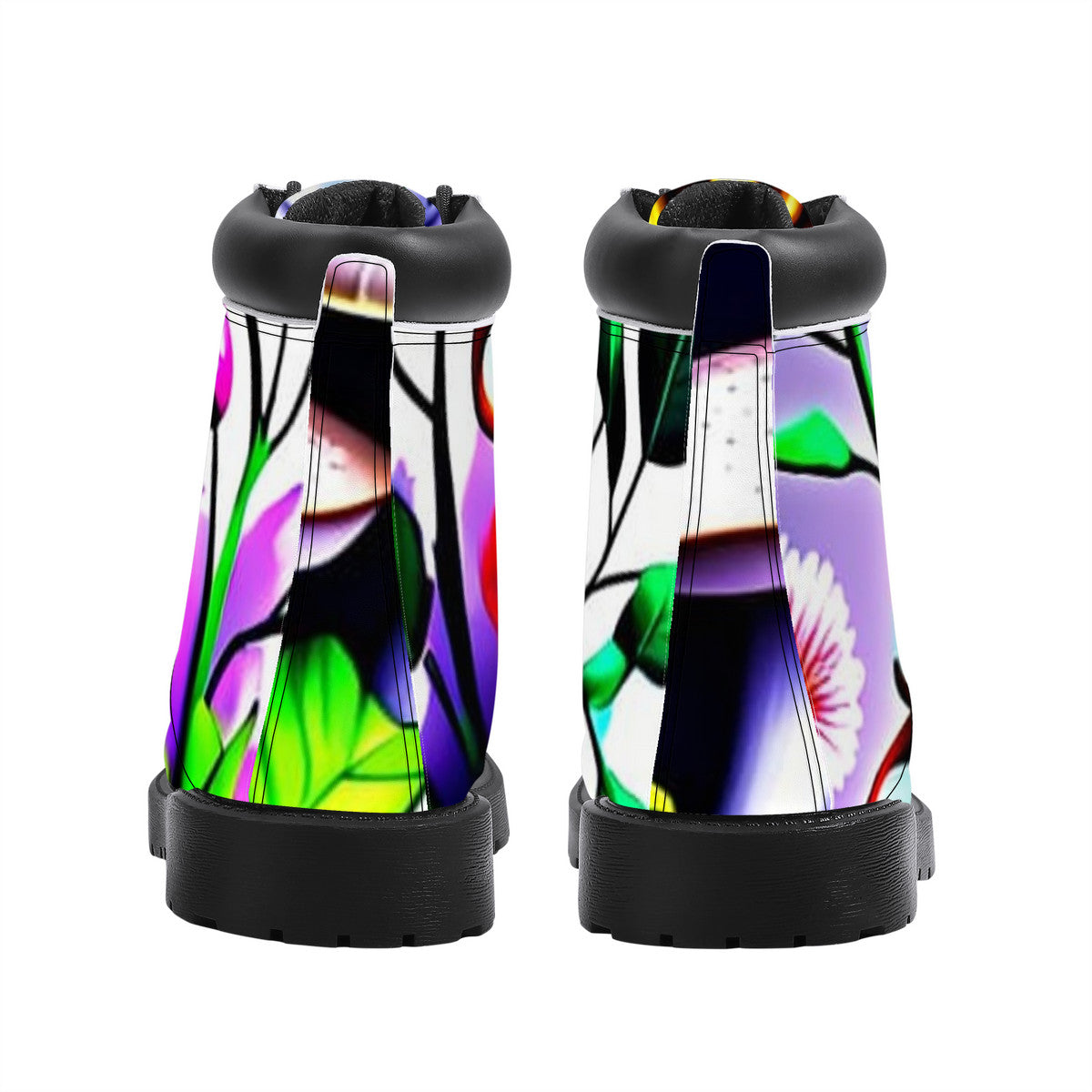 Boots Of the Garden Synthetic Leather Boots - Vegan Waterproof All-Season Boots |