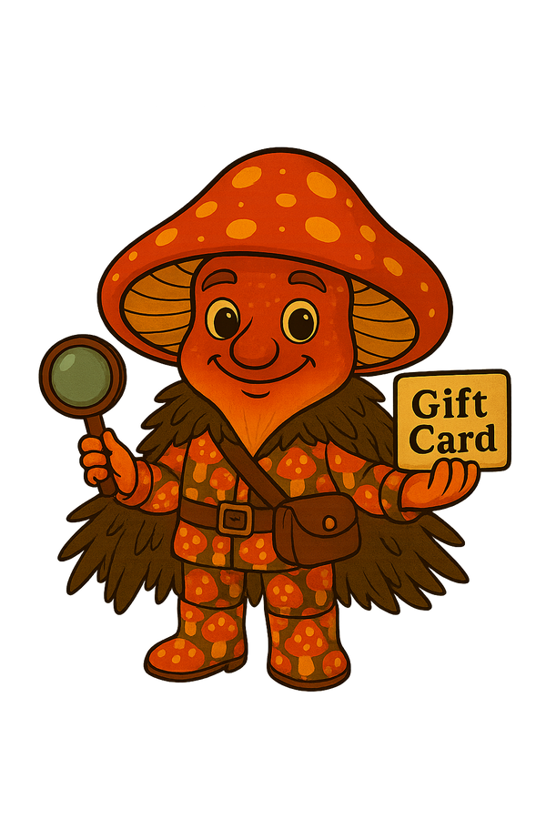 ✨🎁 Piper’s Shroom Works Gift Card Magic Spores of Giving🍄✨💌