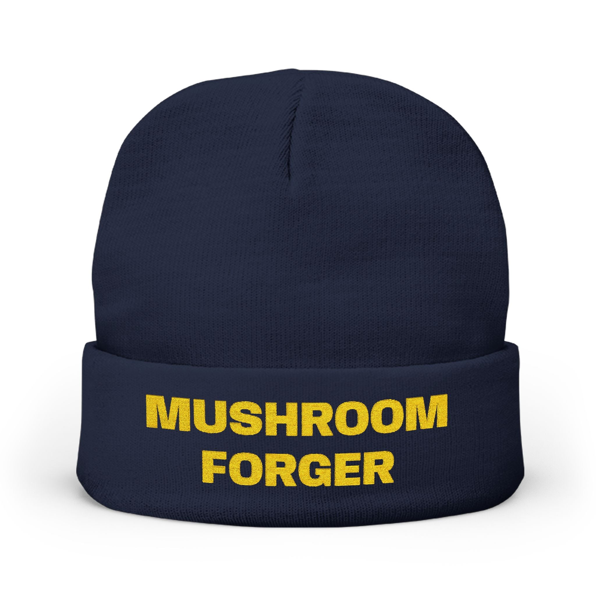 Forest Forager Embroidered Beanie
