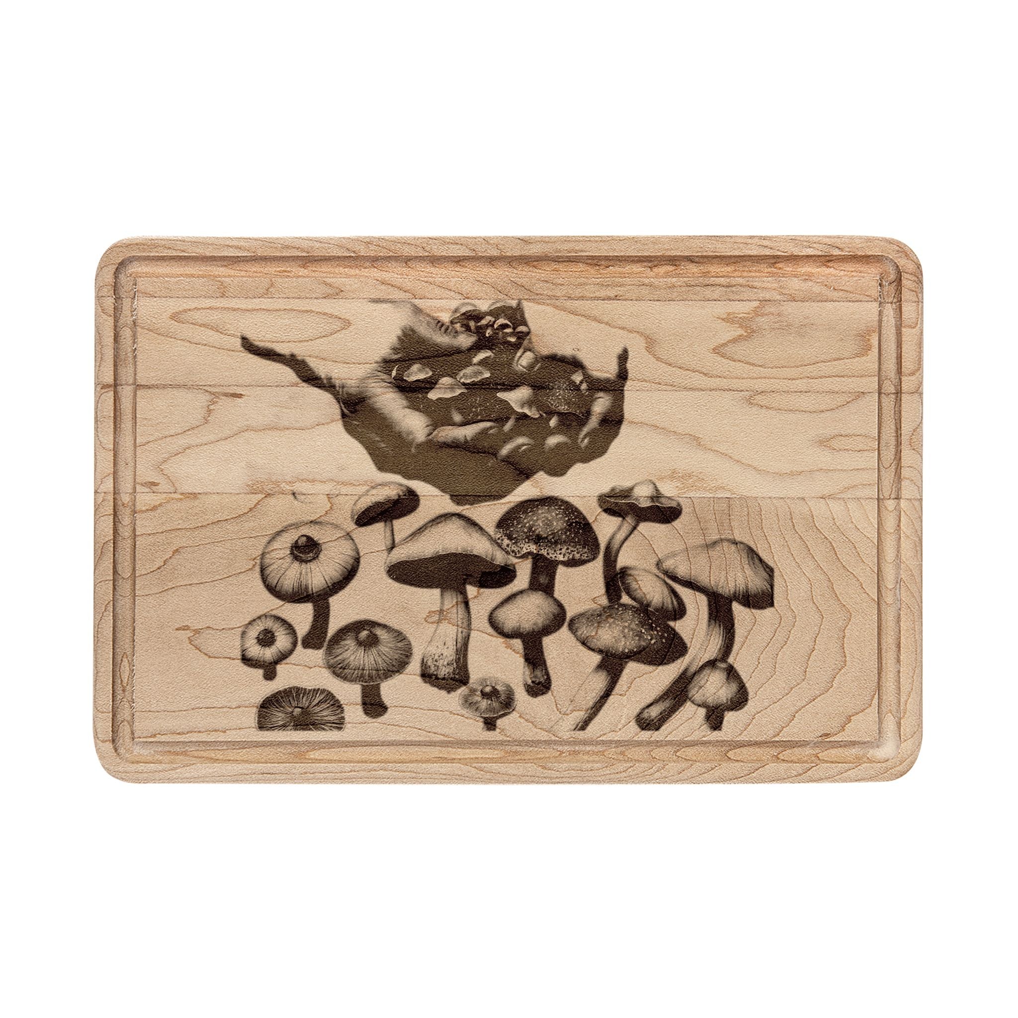 Mushroom Falling Cutting Boards Mushroom Decor Kitchen Gifts