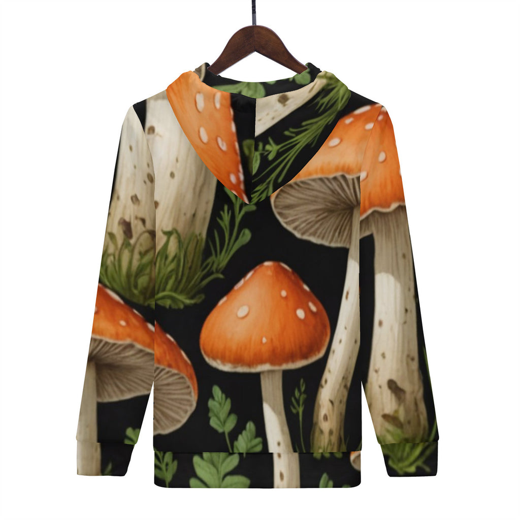 🌟🍄 Men's All Over Print Zip Hoodie🌟🍄