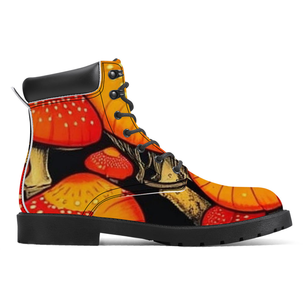 D20 Synthetic Leather Boots🍄 🍄