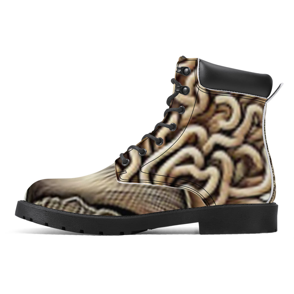 D20 Synthetic Leather Boots🍄 🍄