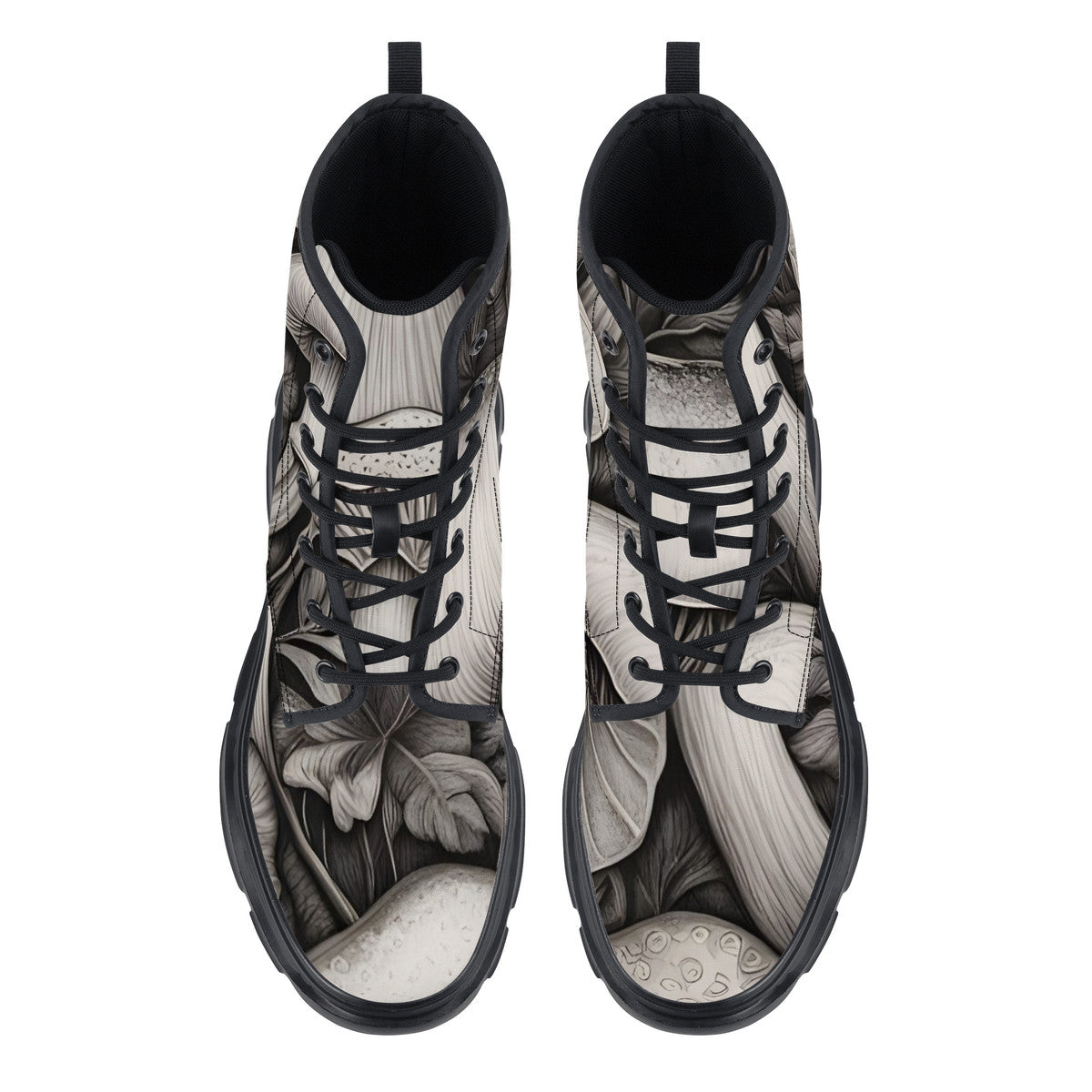 Mushroom Chunky Boots