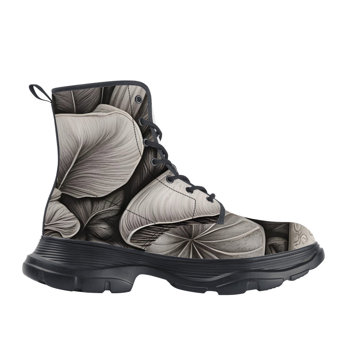 Mushroom Chunky Boots