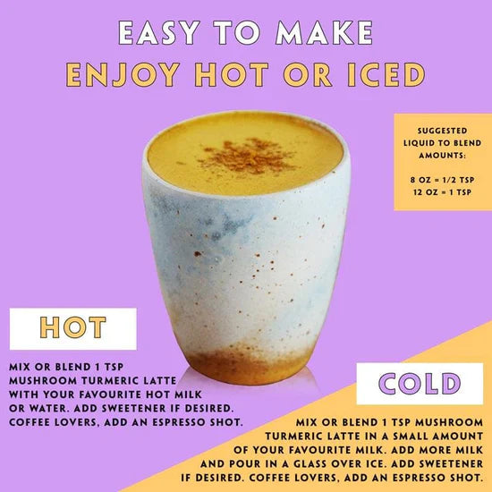 Mushroom Magic: Teelixir Turmeric Latte Mix (100%)