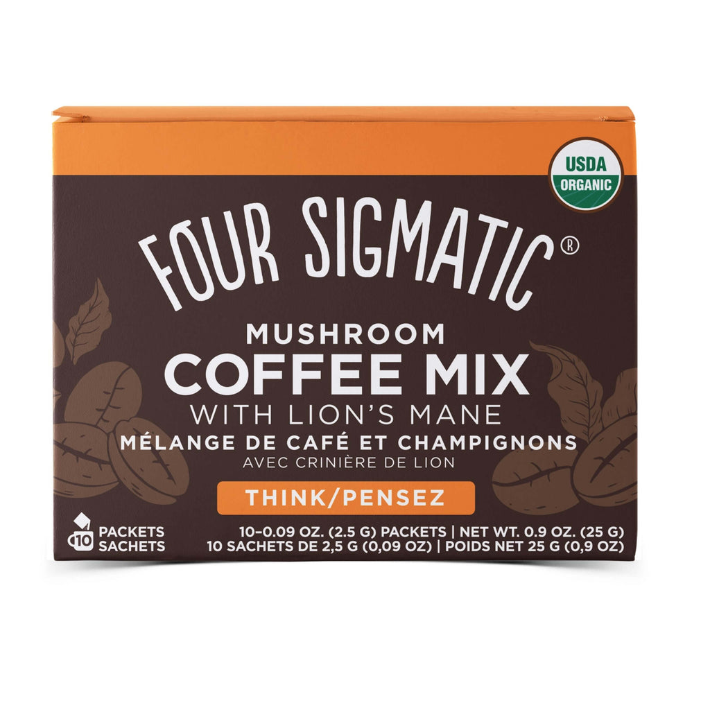 Four Sigmatic: The Coffee That Fuels Your Brain! Lion's Mane Infused