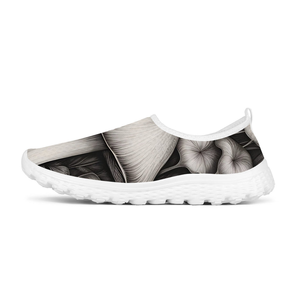Custom Mushroom Print  Women's Mesh Running Shoes
