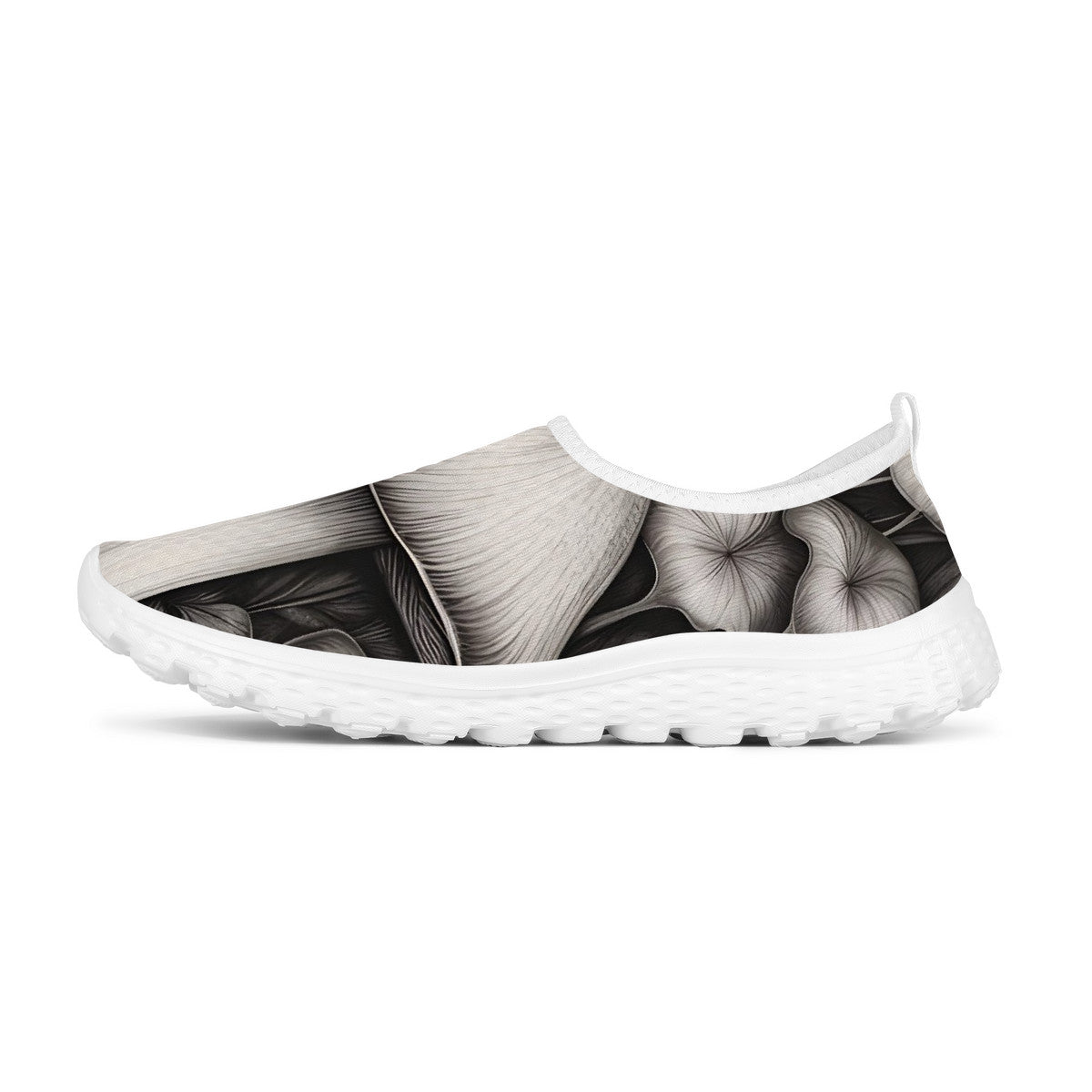 Custom Mushroom Print  Women's Mesh Running Shoes