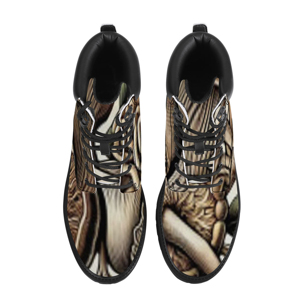 D20 Synthetic Leather Boots🍄 🍄