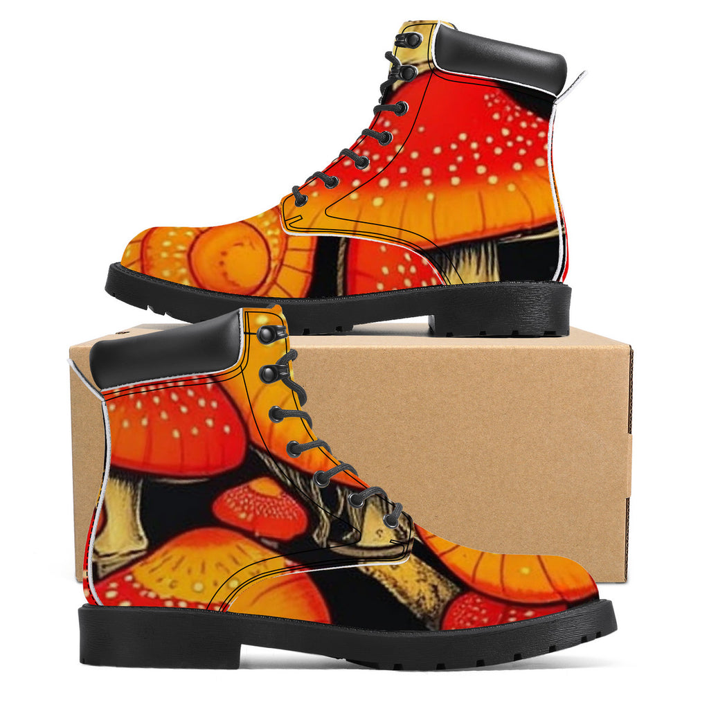 D20 Synthetic Leather Boots🍄 🍄