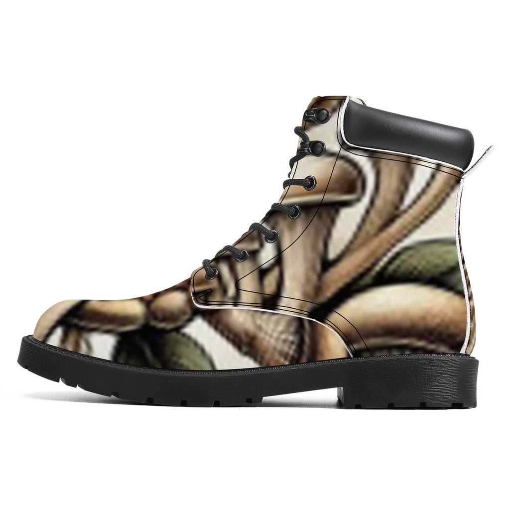 D20 Synthetic Leather Boots🍄 🍄