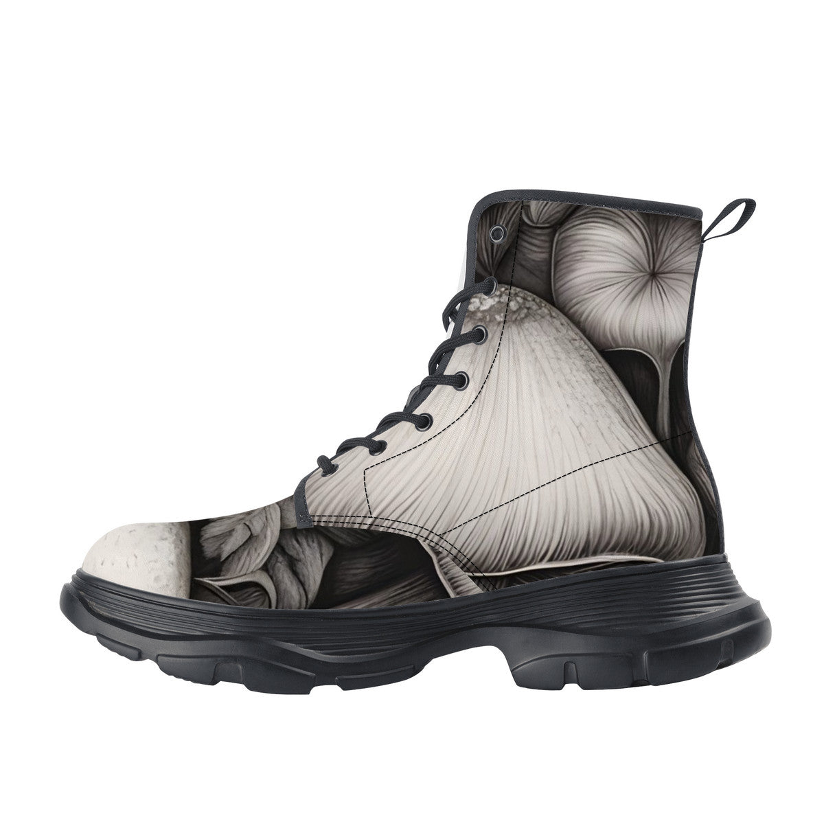 Mushroom Chunky Boots