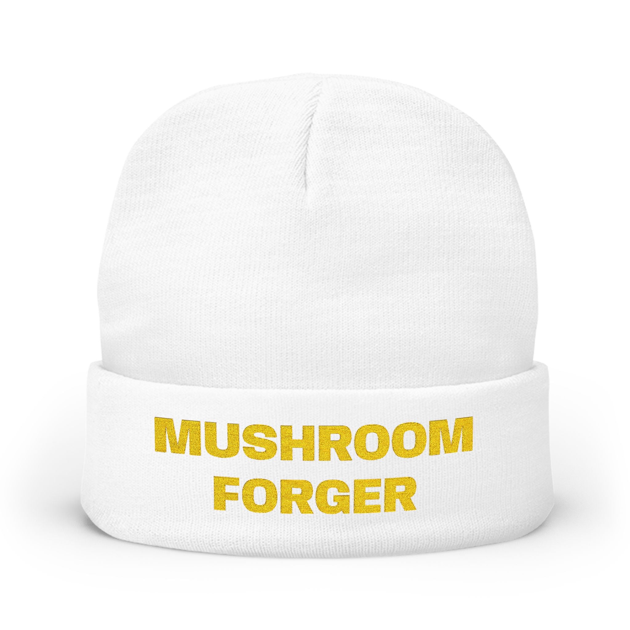 Forest Forager Embroidered Beanie