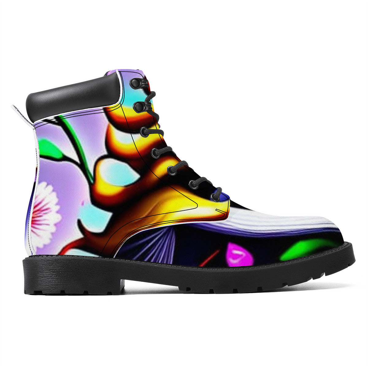 Boots Of the Garden Synthetic Leather Boots - Vegan Waterproof All-Season Boots |