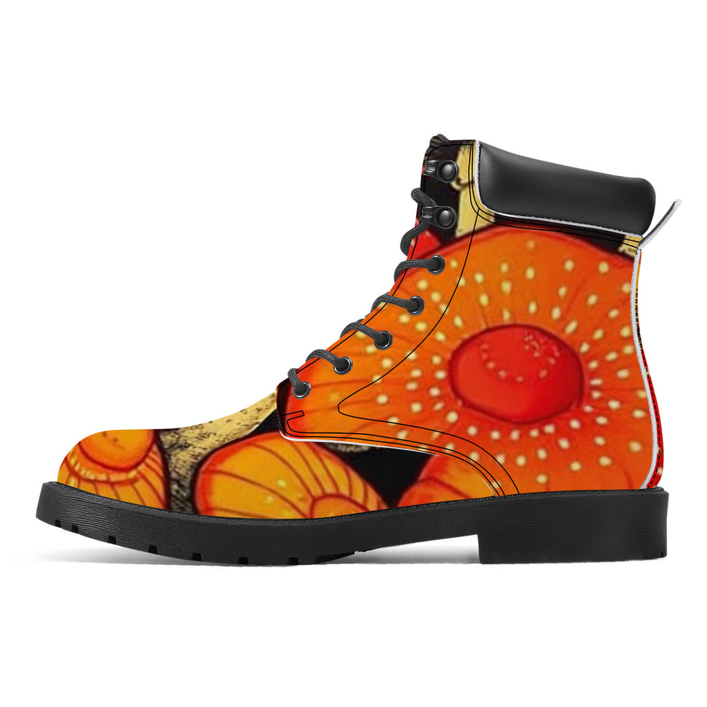 D20 Synthetic Leather Boots🍄 🍄