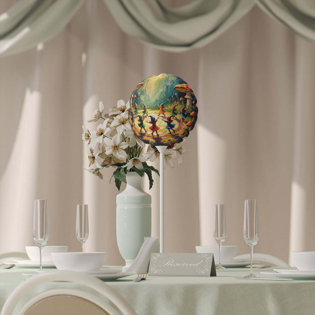 Balloons (Round and Heart-shaped), 6" Noems Dancing