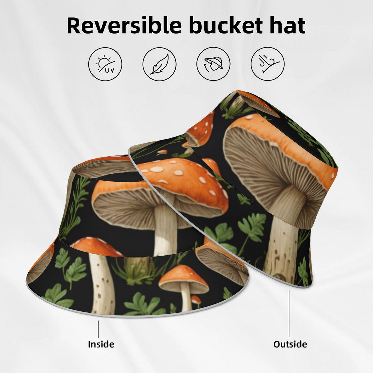 🍄✨ Reflective Bucket Hat🍄✨