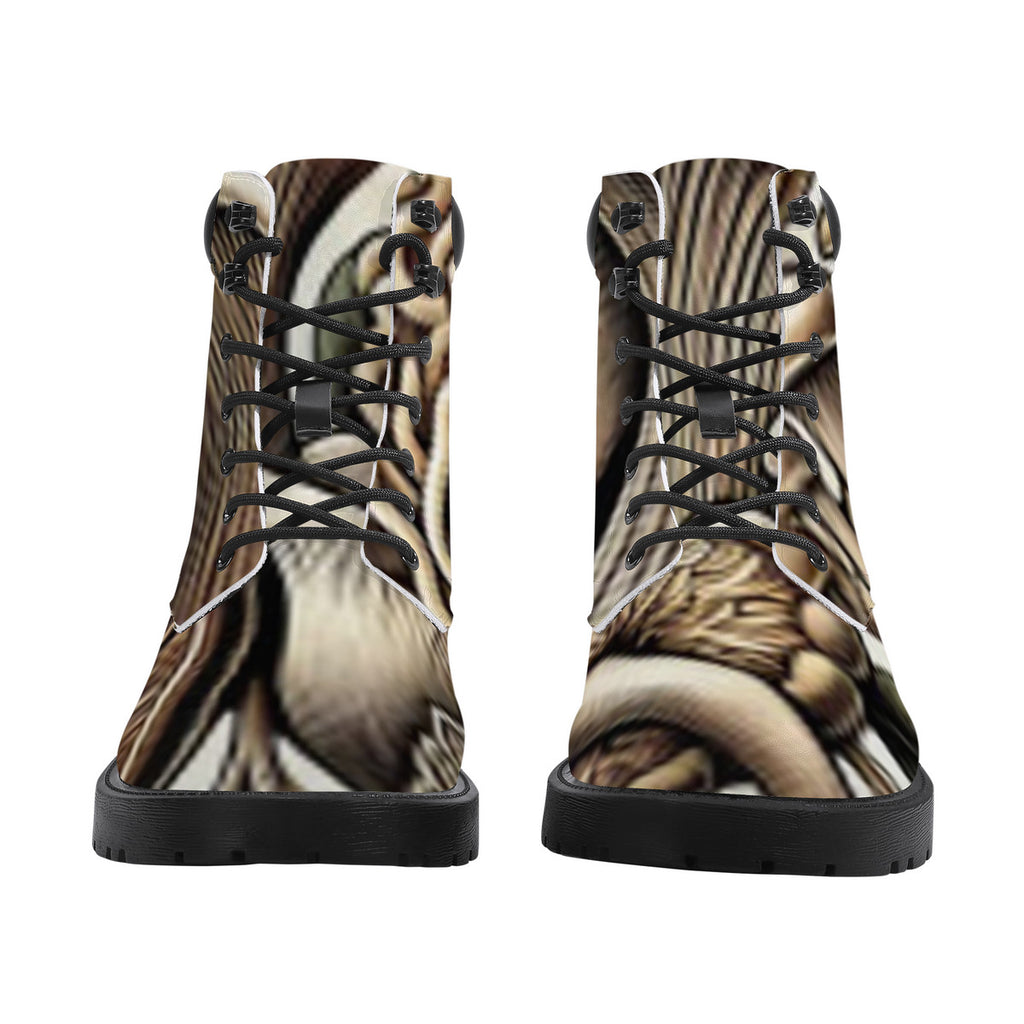 D20 Synthetic Leather Boots🍄 🍄