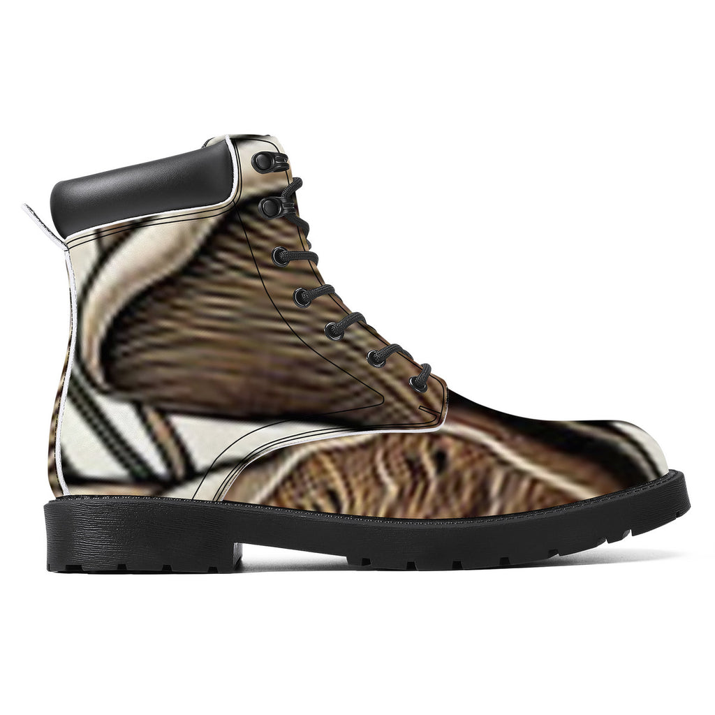 D20 Synthetic Leather Boots🍄 🍄