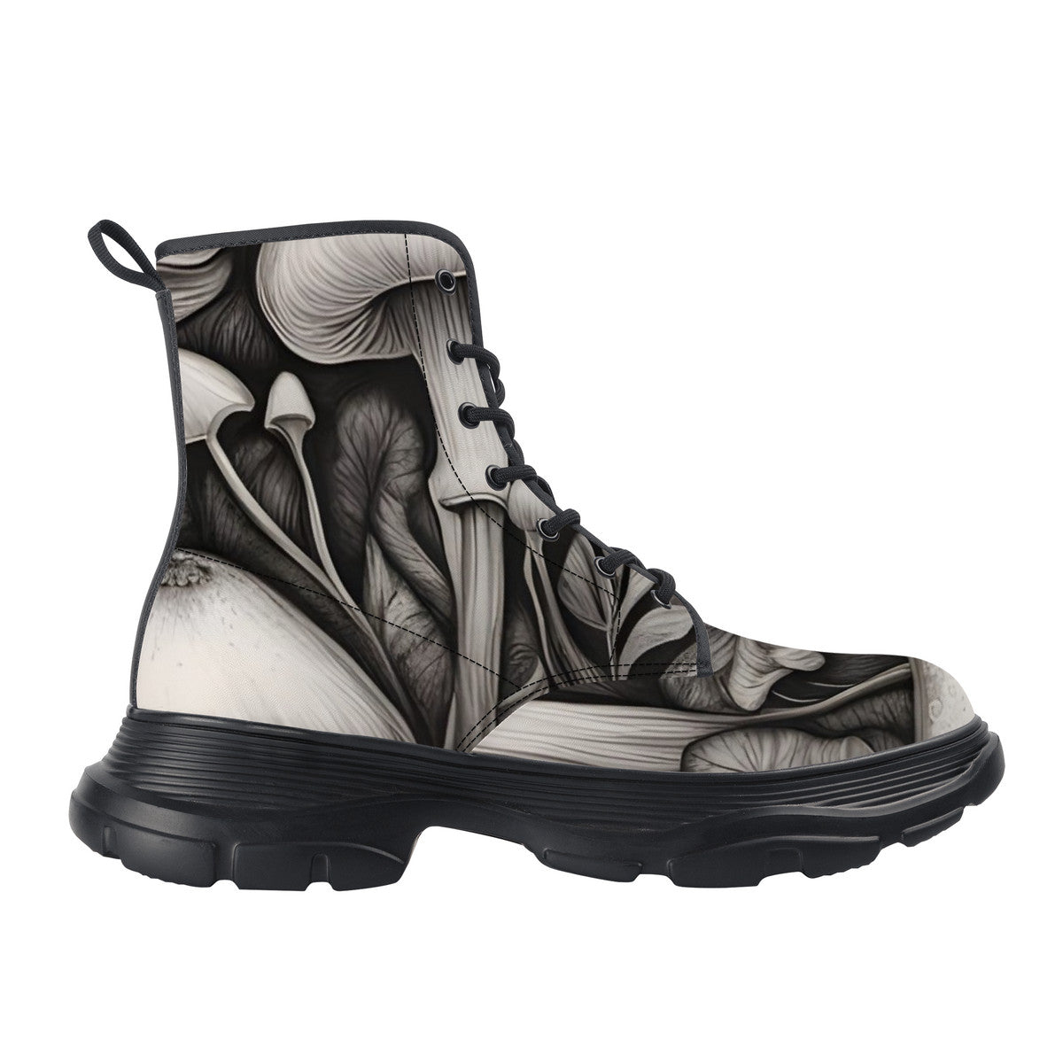 Mushroom Chunky Boots