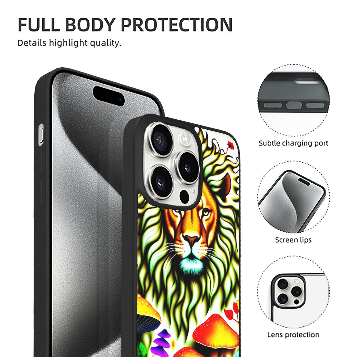 iPhone 15 PC Case(3 Cameras)