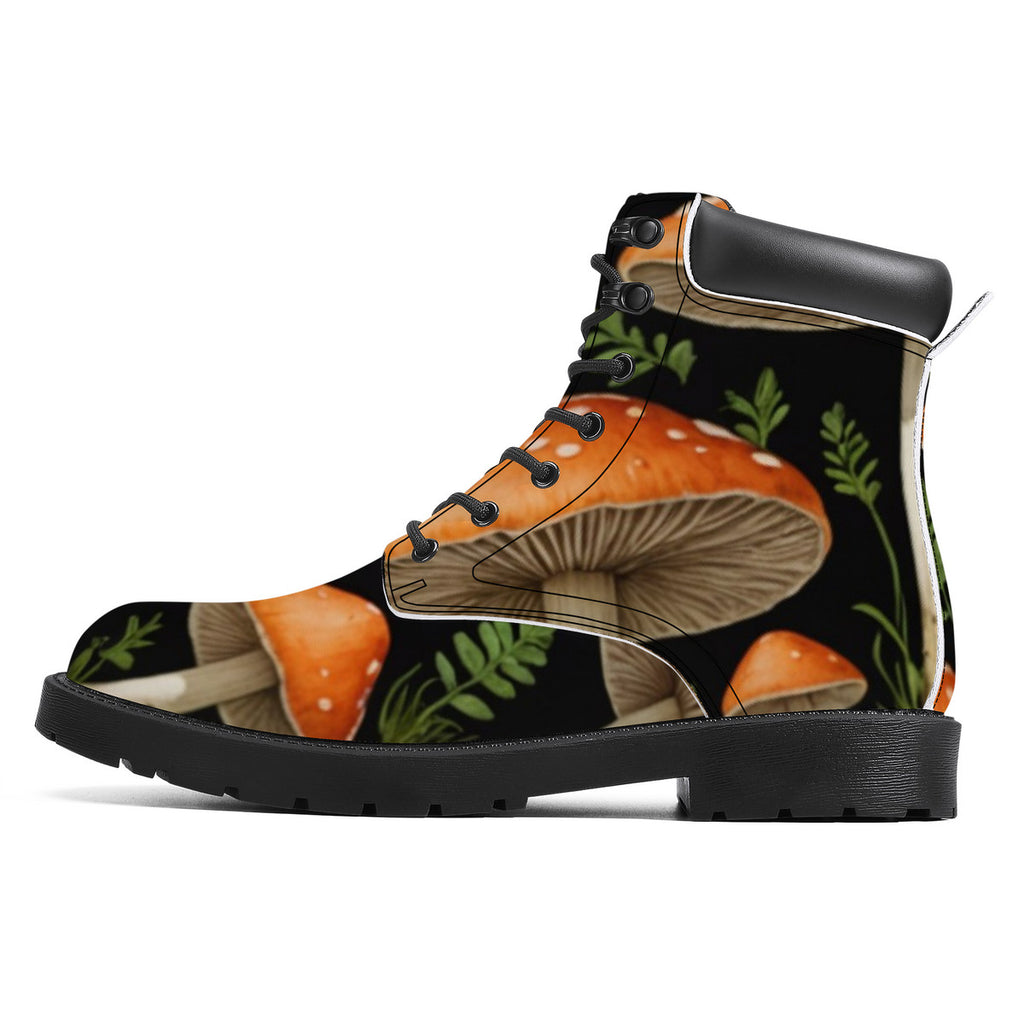 D20 Synthetic Leather Boots🍄 🍄